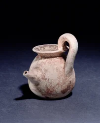 Lampe füllender Krug (Irdenware)